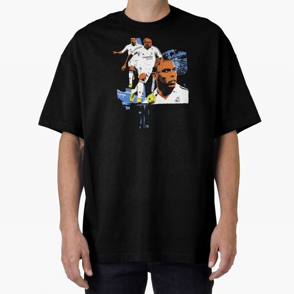 RonaldoO Fen?meno Vintage Football Bootleg Oversized T-Shirt Join FIFA World Cup 2026 Made for Haaland, England Energy, Football Festival Excitement, Trophy Ambitions, Country Rivalries and Star Player Buzz; Perfect for People Who Love Argentina,
