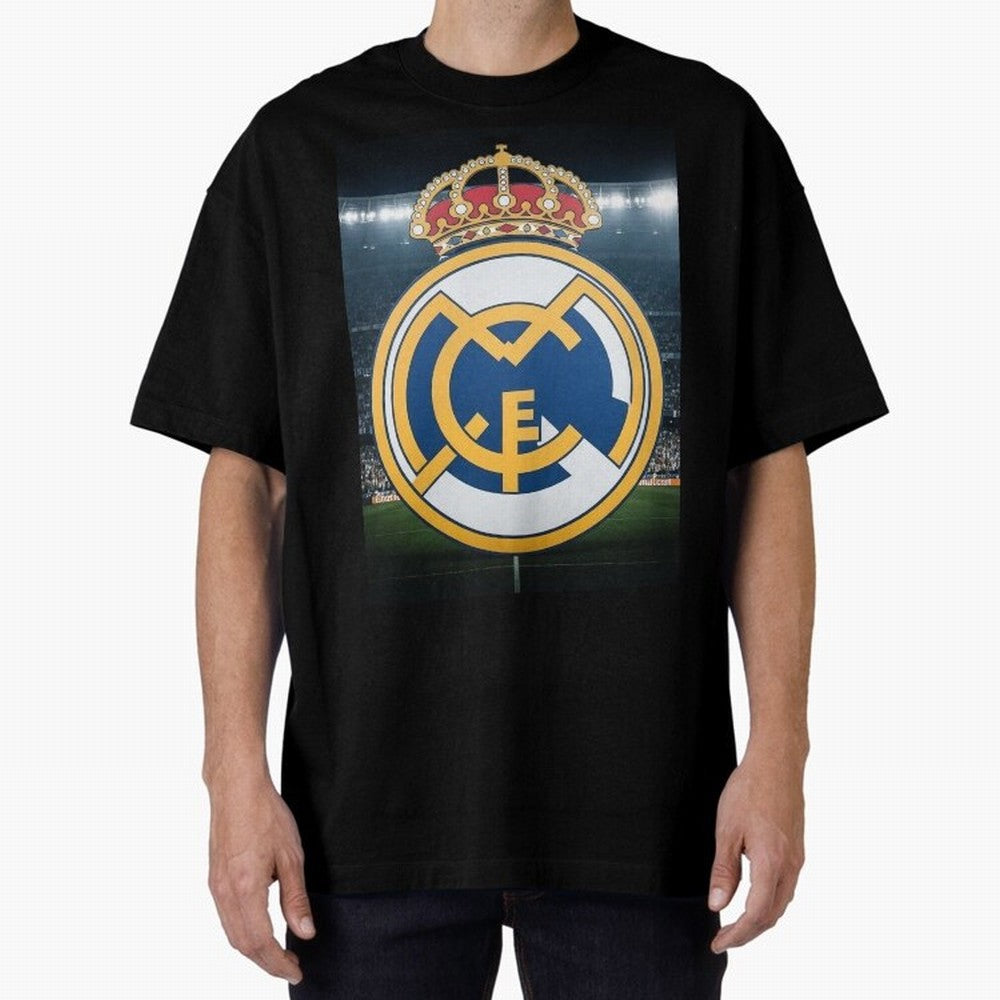 I love Madrid Oversized T-Shirt Fuel FIFA World Cup 2026 USA Canada Mexico Spirit, Celebrating Spain, Messi and Cristiano Ronaldo, Retro Football Energy, Iconic Rivalries, Trophy Chase Drama and Stadium Atmosphere; Great for Supporters Who Love