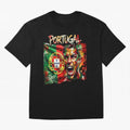 PORTUGAL FOOTBALL TEAM Oversized T-Shirt Join the Countdown to Global Football Passion for FIFA World Cup 2026 Group Stage, with Messi and Cristiano Ronaldo, England, Stadium Chants, National Pride, Trophy Dreams and Unforgettable Football