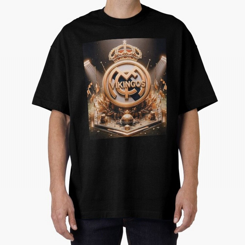 Vikings Oversized T-Shirt Experience FIFA World Cup 2026 Group Stage for Fans of Messi and England and Germany, Bringing Tournament Hype, Historic Matchups, Family Viewing Parties and Global Sports Pride; Ideal for Passionate Fans Who Love Underdog