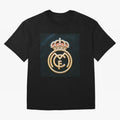 Royal Viking Club Oversized T-Shirt Support the Legends of FIFA World Cup 2026 Group Stage for Fans of Neymar, Haaland and Cristiano Ronaldo and England and Germany, Bringing Vintage Soccer Flavor, Modern Football Stars, National Flags and Final
