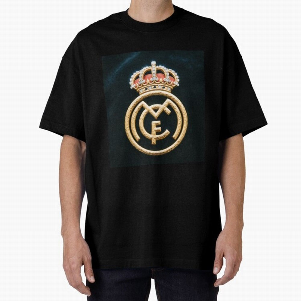 Royal Viking Club Oversized T-Shirt Support the Legends of FIFA World Cup 2026 Group Stage for Fans of Neymar, Haaland and Cristiano Ronaldo and England and Germany, Bringing Vintage Soccer Flavor, Modern Football Stars, National Flags and Final
