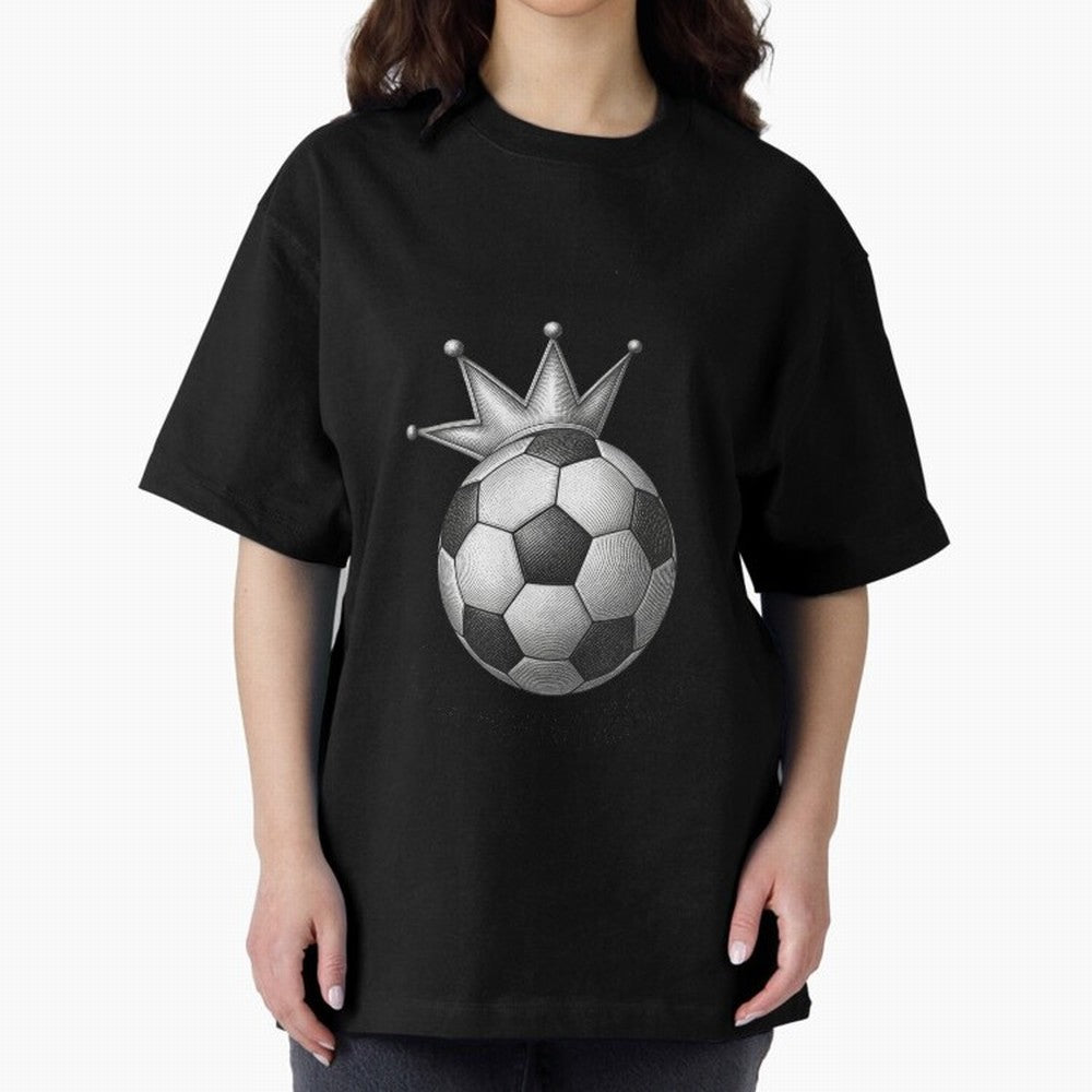 Chasing Glory Oversized T-Shirt Join Supporters Worldwide for FIFA World Cup 2026 Centered on Messi, Argentina and Brazil Energy, Retro Football Energy, Iconic Rivalries, Trophy Chase Drama and Stadium Atmosphere; Ideal for Football Dads, Football
