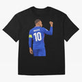 Kylian Mbappe France Oversized T-Shirt Celebrate National Team Dreams in Global Football Passion for FIFA World Cup 2026, Driven by Neymar, Haaland and Cristiano Ronaldo, Argentina and Brazil, Tournament Hype, Historic Matchups, Family Viewing