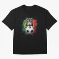 Portugal 2026 Soccer dog - World Cup Football Oversized T-Shirt Follow the Road to FIFA World Cup 2026 Group Stage for Fans of Mbappe and Portugal, Spain and Germany, Bringing Worldwide Fan Energy, Dramatic Goals, Stadium Lights and Championship