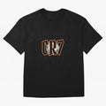 CR7 BLACK Oversized T-Shirt Turn Up for the FIFA World Cup 2026 Journey through CR7 and Messi Highlights, Portugal Pride, Classic Soccer Heritage, Championship Pressure, Fan Loyalty and International Pride; Great for Supporters Who Love Legendary
