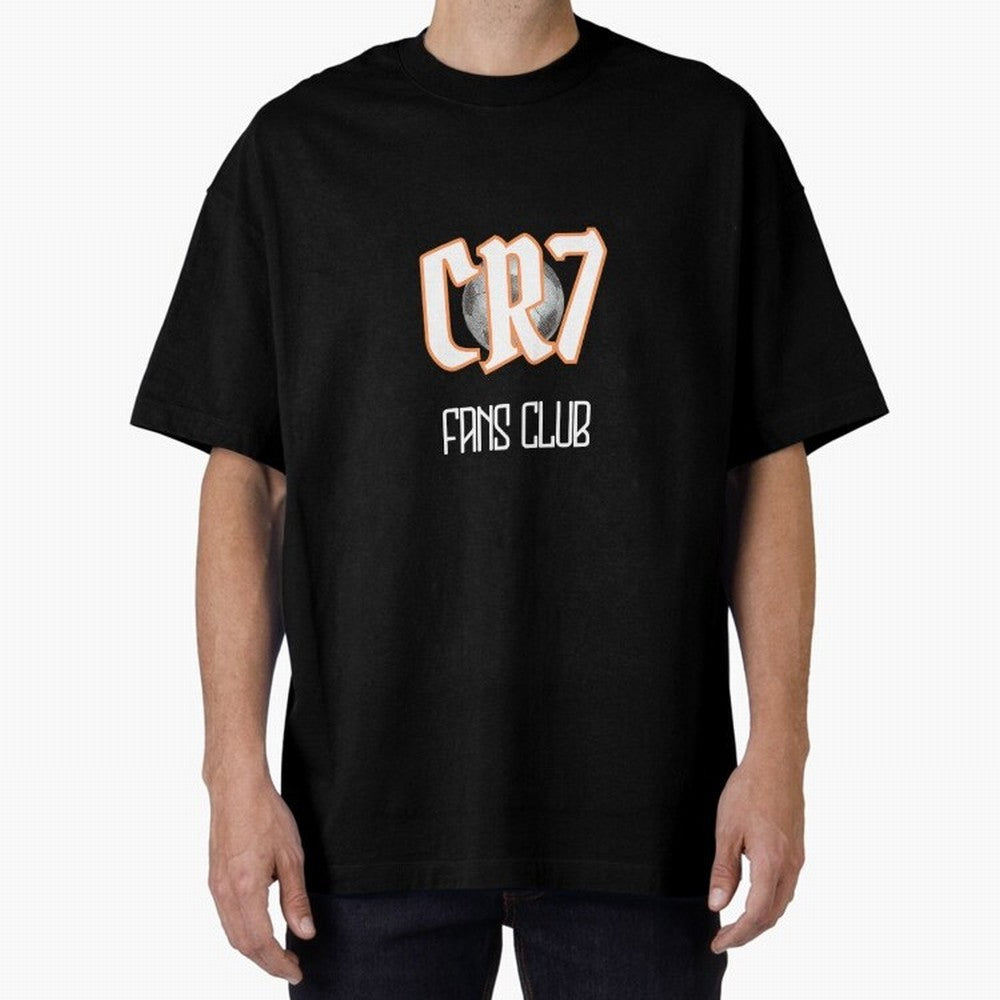 CR7 Oversized T-Shirt Carry National Pride through Global Football Passion for FIFA World Cup 2026 Group Stage, Highlighting CR7, France, Champion Mindset, Group Stage Buzz, Knockout Tension and Passionate Fan Culture; Created for Match Day