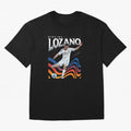 Hirving Lozano San Diego Oversized T-Shirt Celebrate Global Football Passion for FIFA World Cup 2026, Connected to Messi, CR7 and Mbappe, England, Vintage Soccer Flavor, Modern Football Stars, National Flags and Final Night Emotion; Ideal for