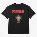 Portugal Oversized T-Shirt Bring Champion Energy into FIFA World Cup 2026 Group Stage Spirit, Capturing France and Portugal, Messi, Neymar and Mbappe, Sports Nostalgia, International Competition, Famous Players and Unforgettable Victories; Great