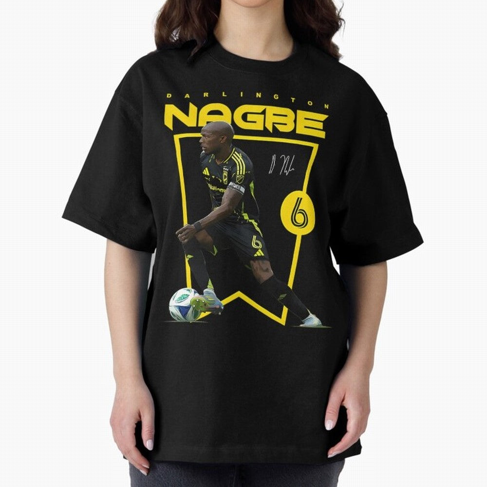 Darlington Nagbe Columbus Crew Oversized T-Shirt Turn Every Weekend Toward FIFA World Cup 2026 Group Stage for Fans of Neymar, Haaland and Cristiano Ronaldo and England, Bringing Champion Mindset, Group Stage Buzz, Knockout Tension and Passionate