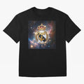 The Real Madrid Galaxy Oversized T-Shirt Feel the Heartbeat of Match Day Hype around FIFA World Cup 2026 USA Canada Mexico, Mbappe and Neymar, Argentina, France and Brazil, Stadium Memories, Football Loyalty, International Chants and Championship