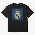 Real Madrid FC - Painting Oversized T-Shirt Feel the Heartbeat of Global Football Passion for FIFA World Cup 2026 Group Stage, Inspired by Messi, France and Portugal, Worldwide Fan Energy, Dramatic Goals, Stadium Lights and Championship