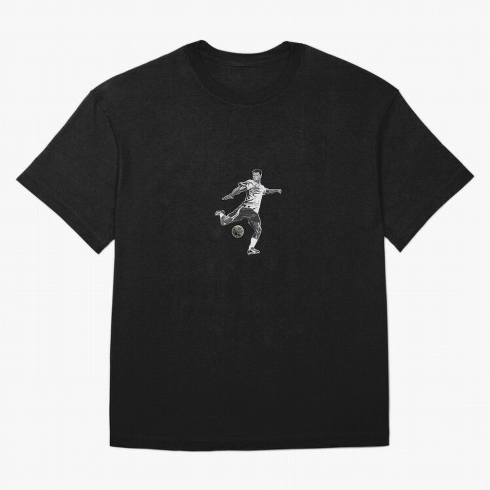 Fooball player Oversized T-Shirt Make Memories around Match Day Hype around FIFA World Cup 2026 Group Stage, Neymar, Haaland and Cristiano Ronaldo, England, France and Netherlands, Supporter Pride, Iconic Celebrations, Legendary Names and Global