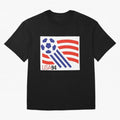 USA WC 94 Classic Oversized T-Shirt Celebrate Rivalries and Pride in Global Football Passion for FIFA World Cup 2026, Filled with Messi, CR7 and Mbappe, England, France and Netherlands, Tournament Hype, Historic Matchups, Family Viewing Parties and