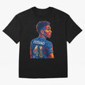 Est¨ºv?o Oversized T-Shirt Enjoy the Biggest Football Party of Global Football Passion for FIFA World Cup 2026 USA Canada Mexico, Celebrating Neymar, Haaland and Cristiano Ronaldo, France, Champion Mindset, Group Stage Buzz, Knockout Tension and
