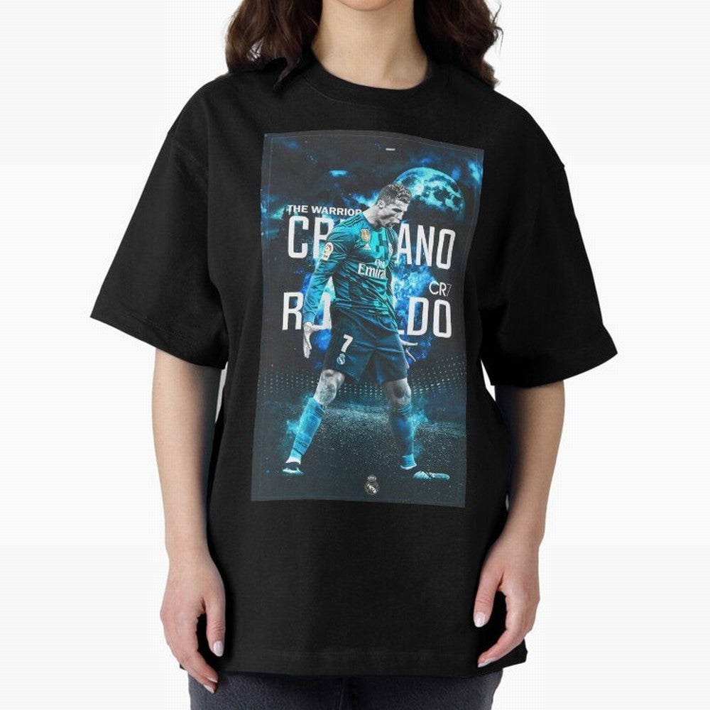 Ronaldo Oversized T-Shirt Bring Home the FIFA World Cup 2026 Group Stage Journey through Neymar, Haaland and Cristiano Ronaldo Highlights, Portugal Pride, Tournament Hype, Historic Matchups, Family Viewing Parties and Global Sports Pride; Perfect