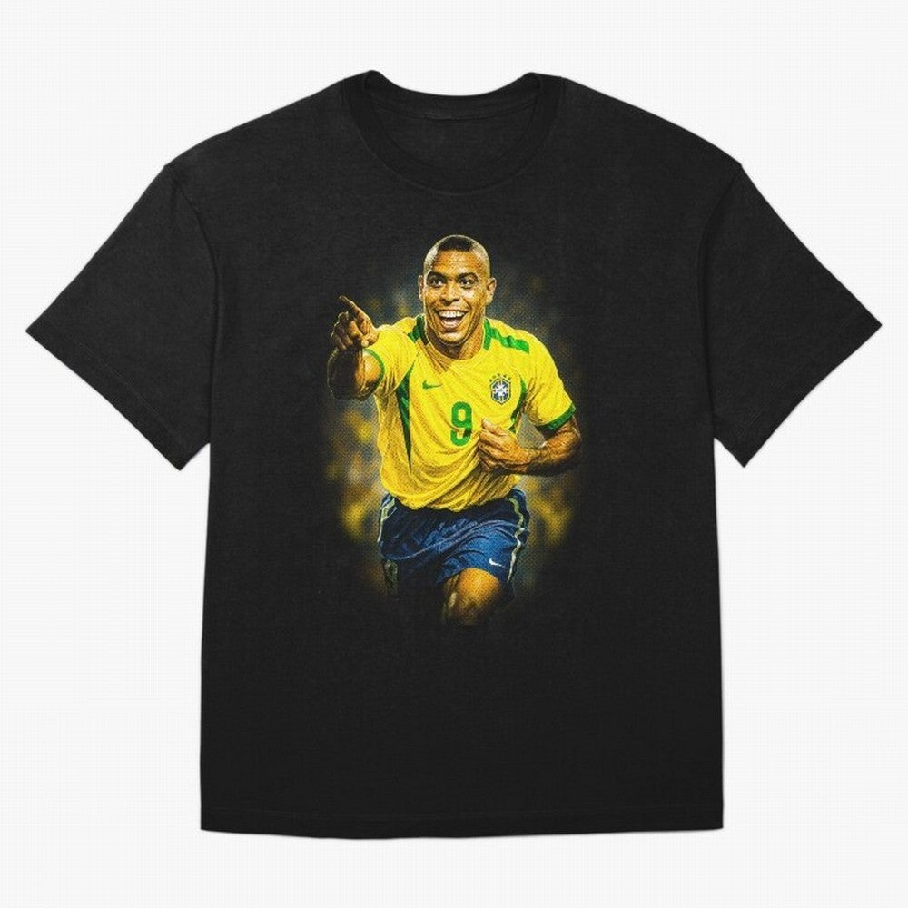 Ronaldo Naz¨¢rio Oversized T-Shirt Bring Supporter Culture to Match Day Hype around FIFA World Cup 2026, Haaland and Mbappe, Argentina, Classic Soccer Heritage, Championship Pressure, Fan Loyalty and International Pride; Great for Supporters Who