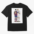 Ronaldinho & Ronaldo R9 Classic Football Legend - La Liga Derby Oversized T-Shirt Celebrate Global Passion for FIFA World Cup 2026 USA Canada Mexico Spirit, Capturing Spain and Netherlands, Messi, Champion Mindset, Group Stage Buzz, Knockout