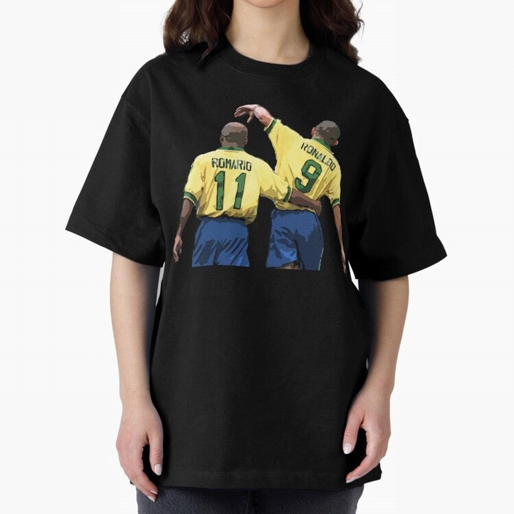 Romario & Ronaldo Oversized T-Shirt Bring International Match Energy to the FIFA World Cup 2026 Journey through Cristiano Ronaldo Highlights, Spain and Netherlands Pride, Supporter Pride, Iconic Celebrations, Legendary Names and Global Match Day