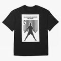 SIUUU - RONALDO Oversized T-Shirt Bring Retro Soccer Energy to FIFA World Cup 2026 Group Stage for Fans of Haaland and Netherlands, Bringing Champion Mindset, Group Stage Buzz, Knockout Tension and Passionate Fan Culture; Ideal for Football Dads,