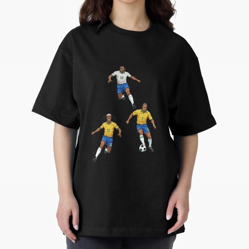 5 Oversized T-Shirt Join the Countdown to Global Football Passion for FIFA World Cup 2026 USA Canada Mexico, Celebrating Messi, CR7 and Mbappe, England, Supporter Pride, Iconic Celebrations, Legendary Names and Global Match Day Energy; Created for