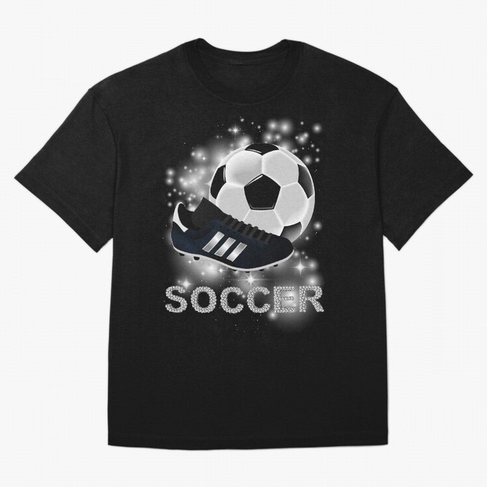 Soccer lover, passion for the ball Oversized T-Shirt Capture Stadium Memories from Match Day Hype around FIFA World Cup 2026 Group Stage, CR7, Germany, Worldwide Fan Energy, Dramatic Goals, Stadium Lights and Championship Celebrations; Perfect for