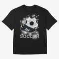 Soccer lover, passion for the ball Oversized T-Shirt Capture Stadium Memories from Match Day Hype around FIFA World Cup 2026 Group Stage, CR7, Germany, Worldwide Fan Energy, Dramatic Goals, Stadium Lights and Championship Celebrations; Perfect for