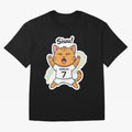 Kitten - Funny Siuuu Celebration Cat Meme | Ronaldo Oversized T-Shirt Embrace FIFA World Cup 2026 Group Stage Spirit, Highlighting France, Cristiano Ronaldo, Worldwide Fan Energy, Dramatic Goals, Stadium Lights and Championship Celebrations;