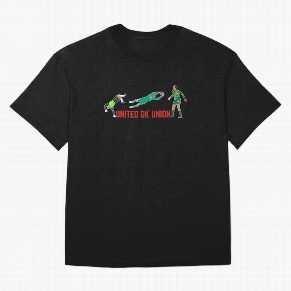 UNITED GK Union Peter Schmeichel David De Gea Phallon Tullis-Joyce Oversized T-Shirt Bring a Champion Mindset to FIFA World Cup 2026 Spirit, Inspired by Brazil, Portugal and Argentina, Mbappe and Neymar, Football Festival Excitement, Trophy