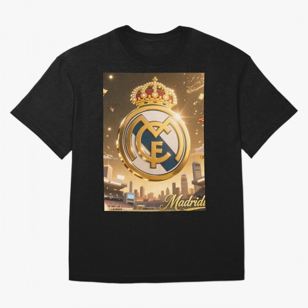 Madridistas Oversized T-Shirt Support Iconic Players in the FIFA World Cup 2026 USA Canada Mexico Journey through Cristiano Ronaldo, Haaland and CR7 Highlights, Portugal Pride, Global Supporter Spirit, Legendary Goals, National Colors and