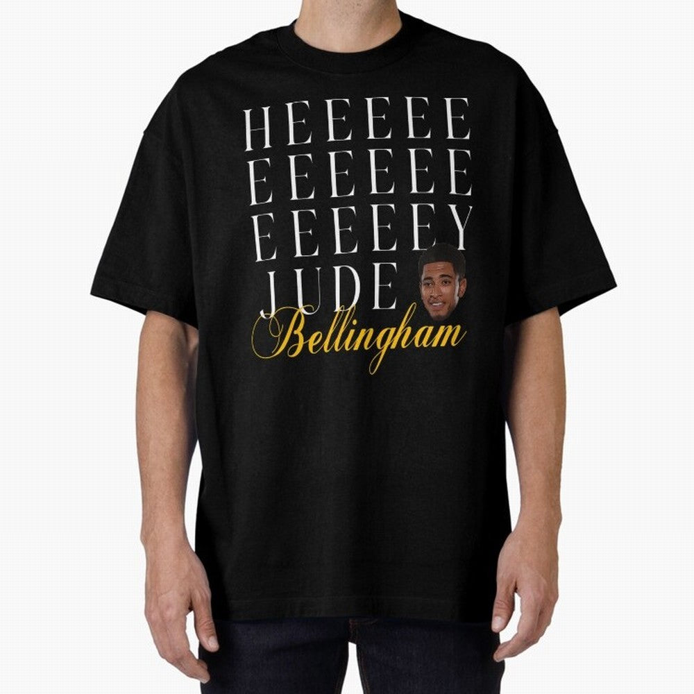 Jude Bellingham Oversized T-Shirt Bring Champion Energy into FIFA World Cup 2026 Group Stage Spirit, Capturing France and Portugal, Messi, Neymar and Mbappe, Sports Nostalgia, International Competition, Famous Players and Unforgettable Victories;
