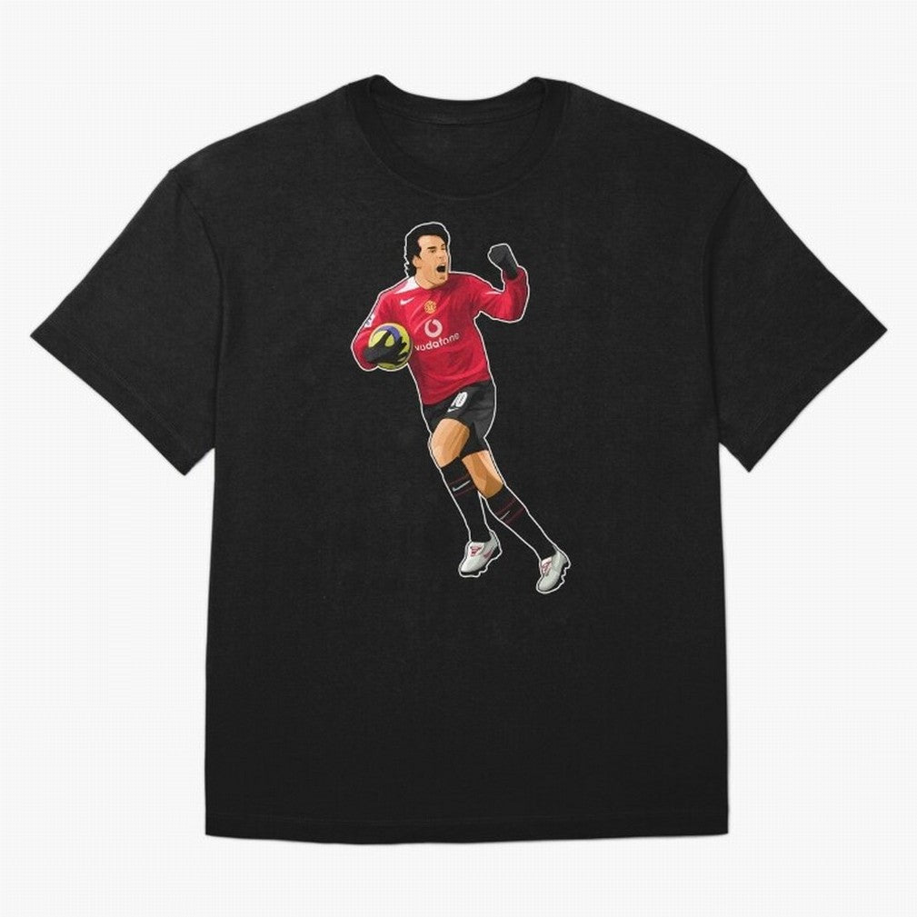 Ruud Van Nistelrooy #10 Scooring Goals Oversized T-Shirt Join FIFA World Cup 2026 for Fans of Neymar, Haaland and Cristiano Ronaldo and Spain and Netherlands, Bringing Championship Spirit, Famous Goals, Roaring Crowds and International Football
