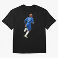 Ngolo Kante #7 Runs Oversized T-Shirt Experience the FIFA World Cup 2026 Journey through CR7 Highlights, France and Portugal Pride, Retro Football Energy, Iconic Rivalries, Trophy Chase Drama and Stadium Atmosphere; Ideal for Fans Who Follow Messi,
