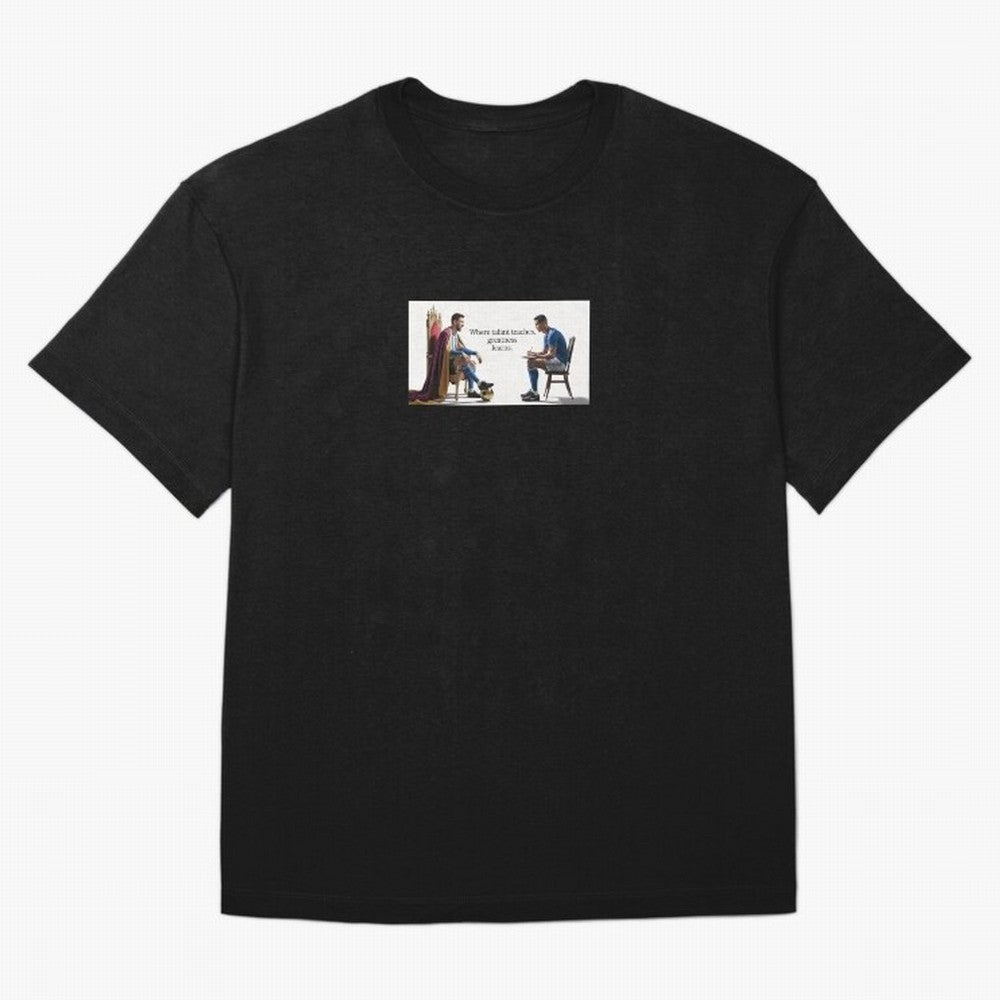 Messi and Ronaldo Oversized T-Shirt Bring FIFA World Cup 2026 Group Stage for Fans of Cristiano Ronaldo and Spain and Netherlands, Bringing Retro Football Energy, Iconic Rivalries, Trophy Chase Drama and Stadium Atmosphere; Ideal for Fans Who