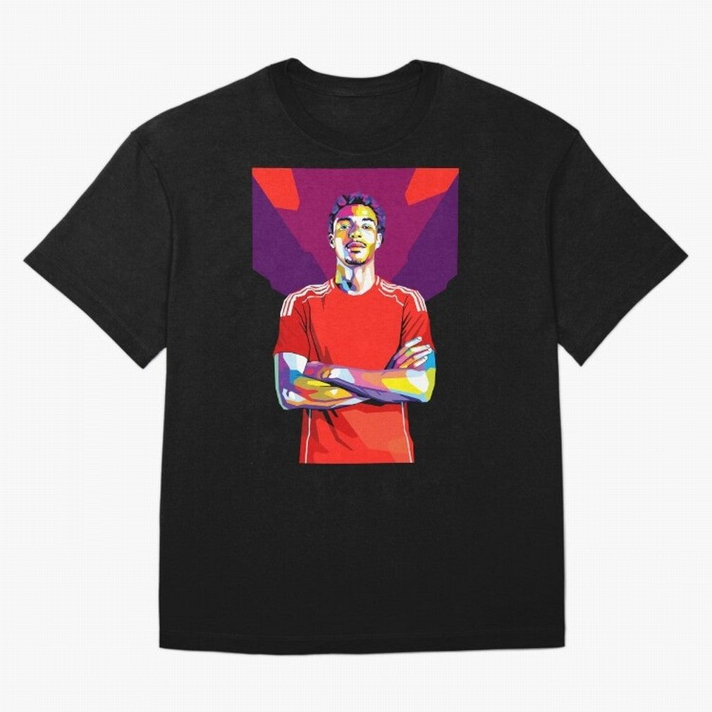 Ekitike in WPAP Style Oversized T-Shirt Make Every Match About FIFA World Cup 2026 Group Stage for Fans of Cristiano Ronaldo and Argentina, France and Brazil, Bringing Champion Mindset, Group Stage Buzz, Knockout Tension and Passionate Fan Culture;