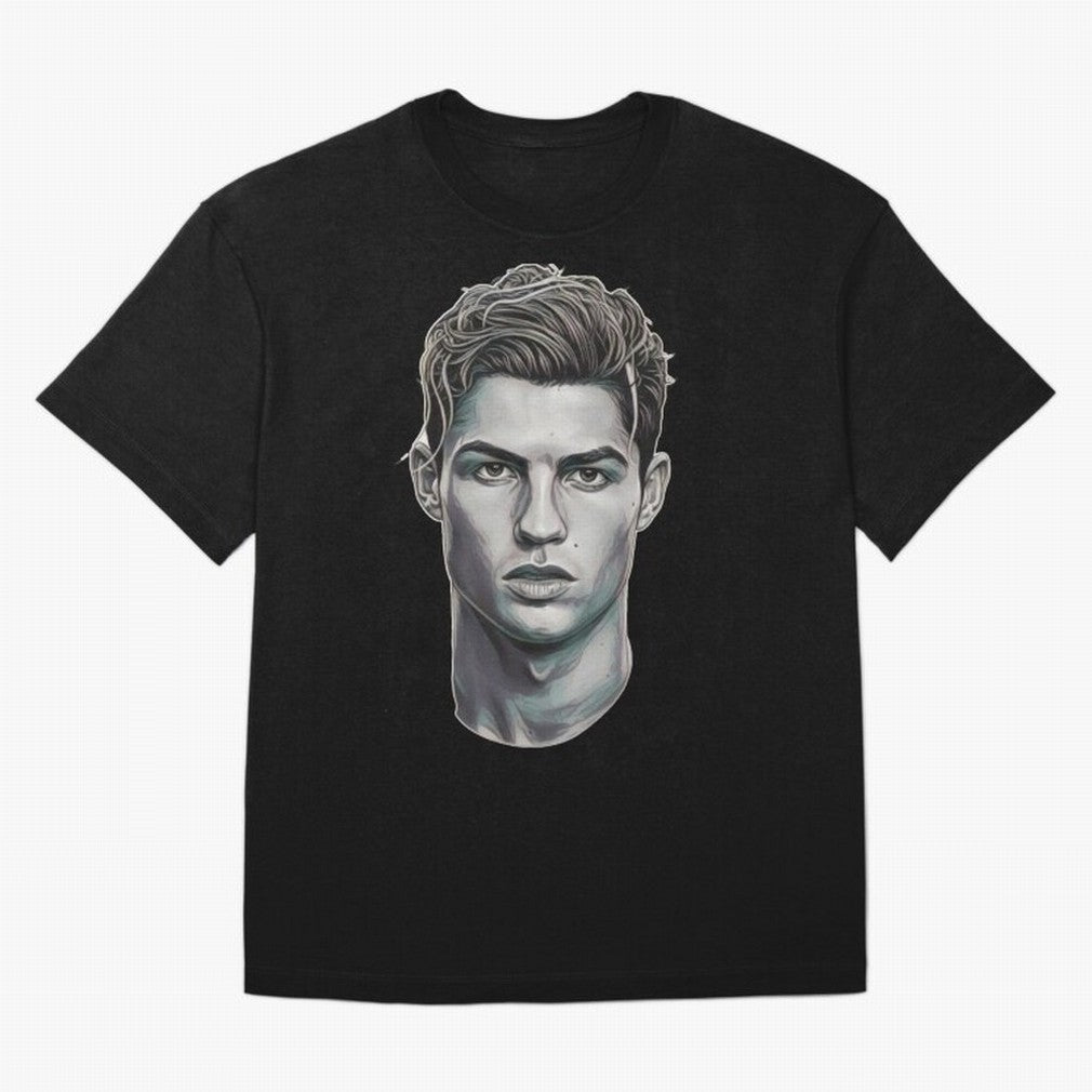 Ronaldo drawing 2008 Oversized T-Shirt Spotlight Match Day Hype around FIFA World Cup 2026 Group Stage, Cristiano Ronaldo, England and Germany, Worldwide Fan Energy, Dramatic Goals, Stadium Lights and Championship Celebrations; Perfect for