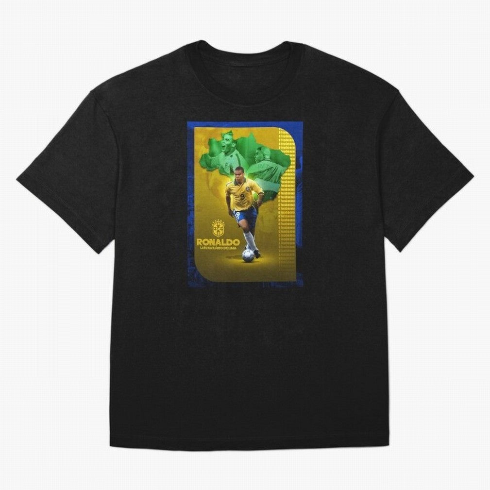 Ronaldo Lu¨ªs Naz¨¢rio de Lima O Fen?meno Brazil Football Legend Oversized T-Shirt Celebrate Every Goal in Global Football Passion for FIFA World Cup 2026, Inspired by Haaland and Mbappe, Netherlands, Goal Celebration Energy, Supporter Heritage,