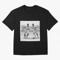 Virat and Ronaldo Oversized T-Shirt Feel the Trophy Chase of the FIFA World Cup 2026 Journey through Messi Highlights, Brazil Pride, Football Festival Excitement, Trophy Ambitions, Country Rivalries and Star Player Buzz; Ideal for Passionate Fans