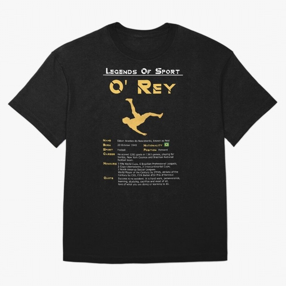 Legends of Sport Pele Pel¨¦ Oversized T-Shirt Feel the Heartbeat of Match Day Hype around FIFA World Cup 2026 Group Stage, Neymar, Haaland and Cristiano Ronaldo, Netherlands, Tournament Hype, Historic Matchups, Family Viewing Parties and Global