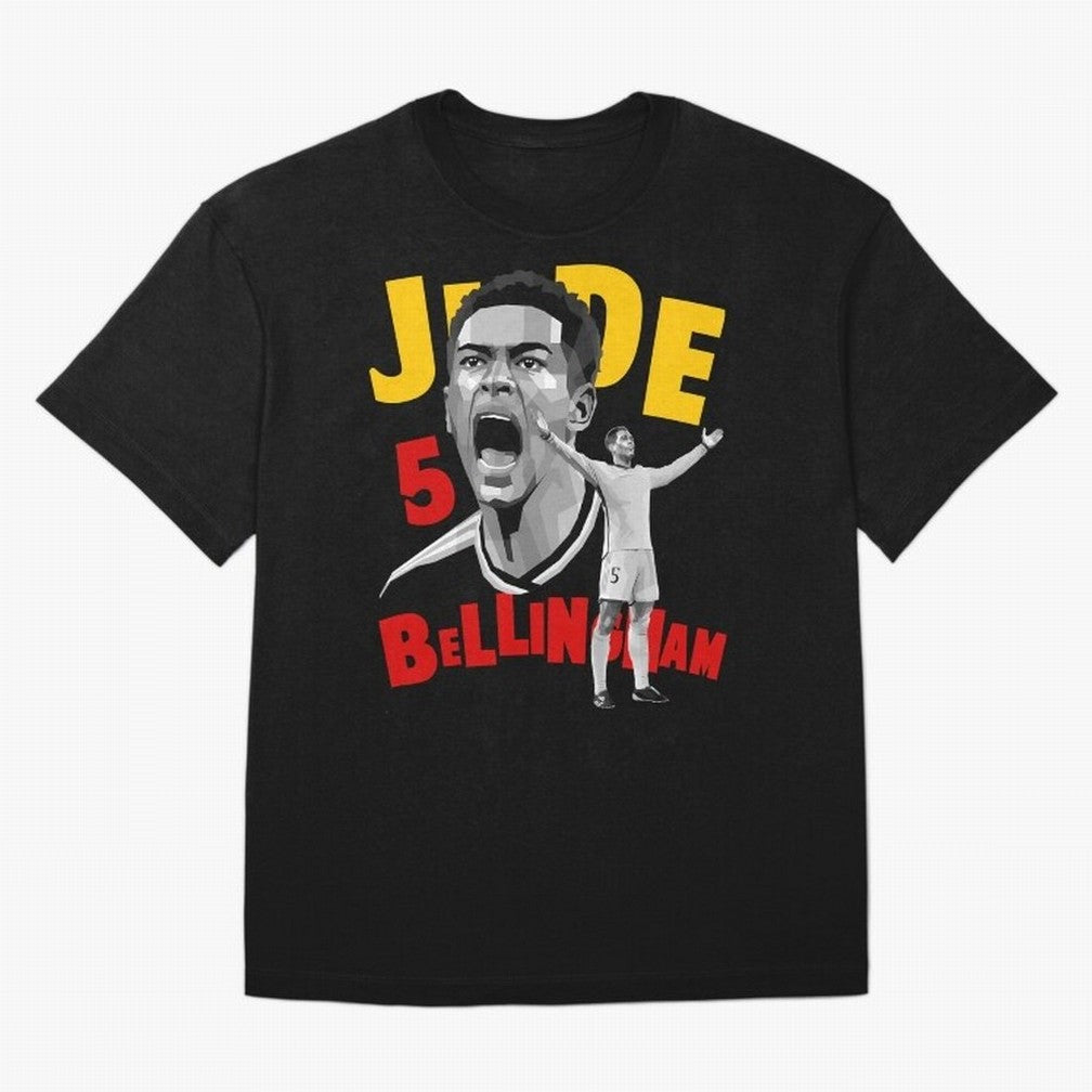 Jude Bellingham Oversized T-Shirt Mark FIFA World Cup 2026 USA Canada Mexico Connected to Neymar, Haaland and Cristiano Ronaldo, Spain and Netherlands Energy, Soccer Culture, Superstar Moments, National Team Dreams and Competitive Fire; Perfect for