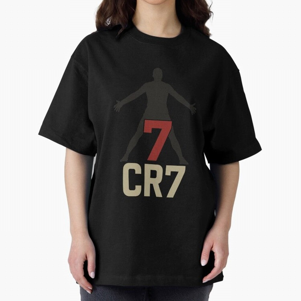 A footballer with a well-known shirt number Oversized T-Shirt Get Ready for FIFA World Cup 2026 Celebrating Neymar, Haaland and Cristiano Ronaldo, Argentina and Brazil Energy, Fan Favorite Moments, National Team Passion, Big Match Drama and Soccer