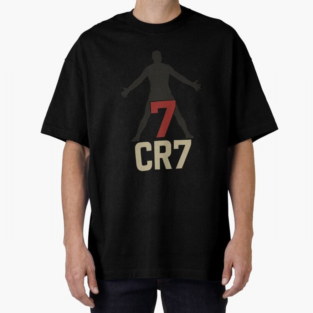 A footballer with a well-known shirt number Oversized T-Shirt Get Ready for FIFA World Cup 2026 Celebrating Neymar, Haaland and Cristiano Ronaldo, Argentina and Brazil Energy, Fan Favorite Moments, National Team Passion, Big Match Drama and Soccer