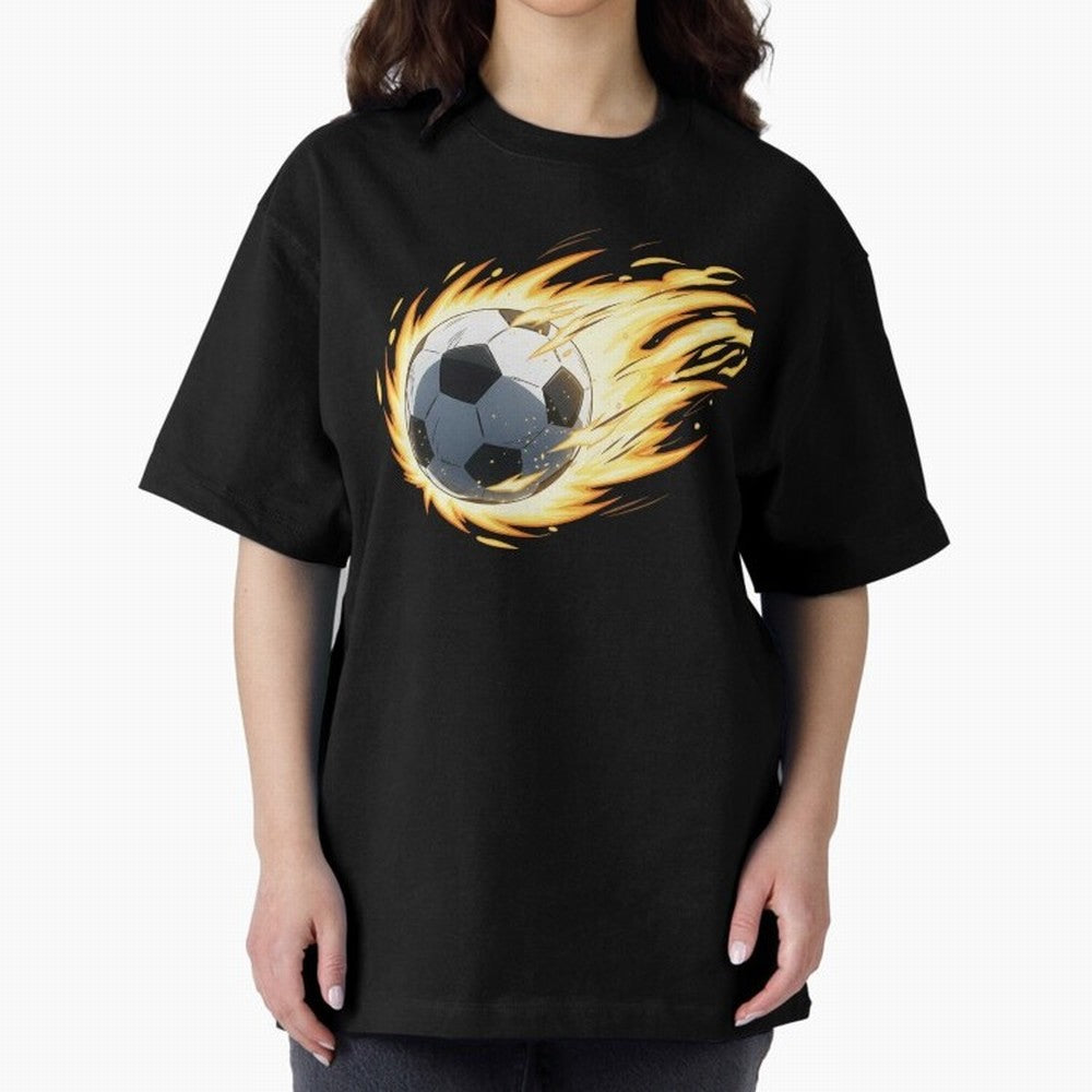 Soccer anime Oversized T-Shirt Honor Champions and Dreams in FIFA World Cup 2026 Group Stage Spirit, Celebrating Brazil, Portugal and Argentina, Mbappe and Neymar, Supporter Pride, Iconic Celebrations, Legendary Names and Global Match Day Energy;