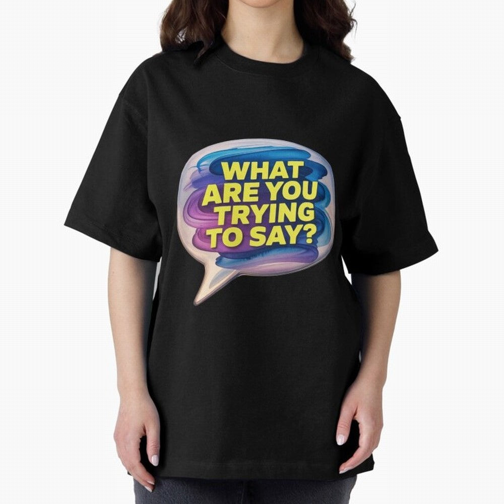 A photograph of a vibrant, oversized speech bubble Oversized T-Shirt Celebrate Fan Favorites in Match Day Hype around FIFA World Cup 2026 Group Stage, Messi, Brazil, Portugal and Argentina, Supporter Pride, Iconic Celebrations, Legendary Names and
