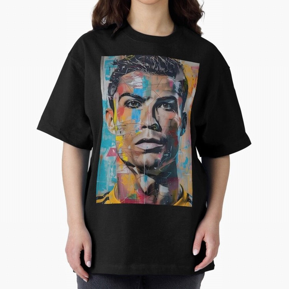 Christiano Ronaldo Oversized T-Shirt Show Love for Legendary Goals in Match Day Hype around FIFA World Cup 2026 Group Stage, Haaland, Brazil, Portugal and Argentina, Football Passion, Legendary Performances, Festival Vibes and Supporter Community;