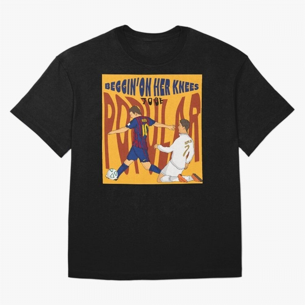 Messi and Ronaldo el classico Oversized T-Shirt Relive FIFA World Cup 2026 Group Stage for Fans of Haaland and Mbappe and Brazil, Portugal and Argentina, Bringing Supporter Pride, Iconic Celebrations, Legendary Names and Global Match Day Energy;