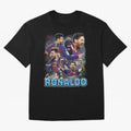 Ronaldo / Messi Pardoy Shirt Oversized T-Shirt Bring Global Tournament Vibes to Match Day Hype around FIFA World Cup 2026, CR7 and Messi, Brazil, Match Day Excitement, Supporter Culture, Golden Goals and Global Football Passion; Made for Die Hard
