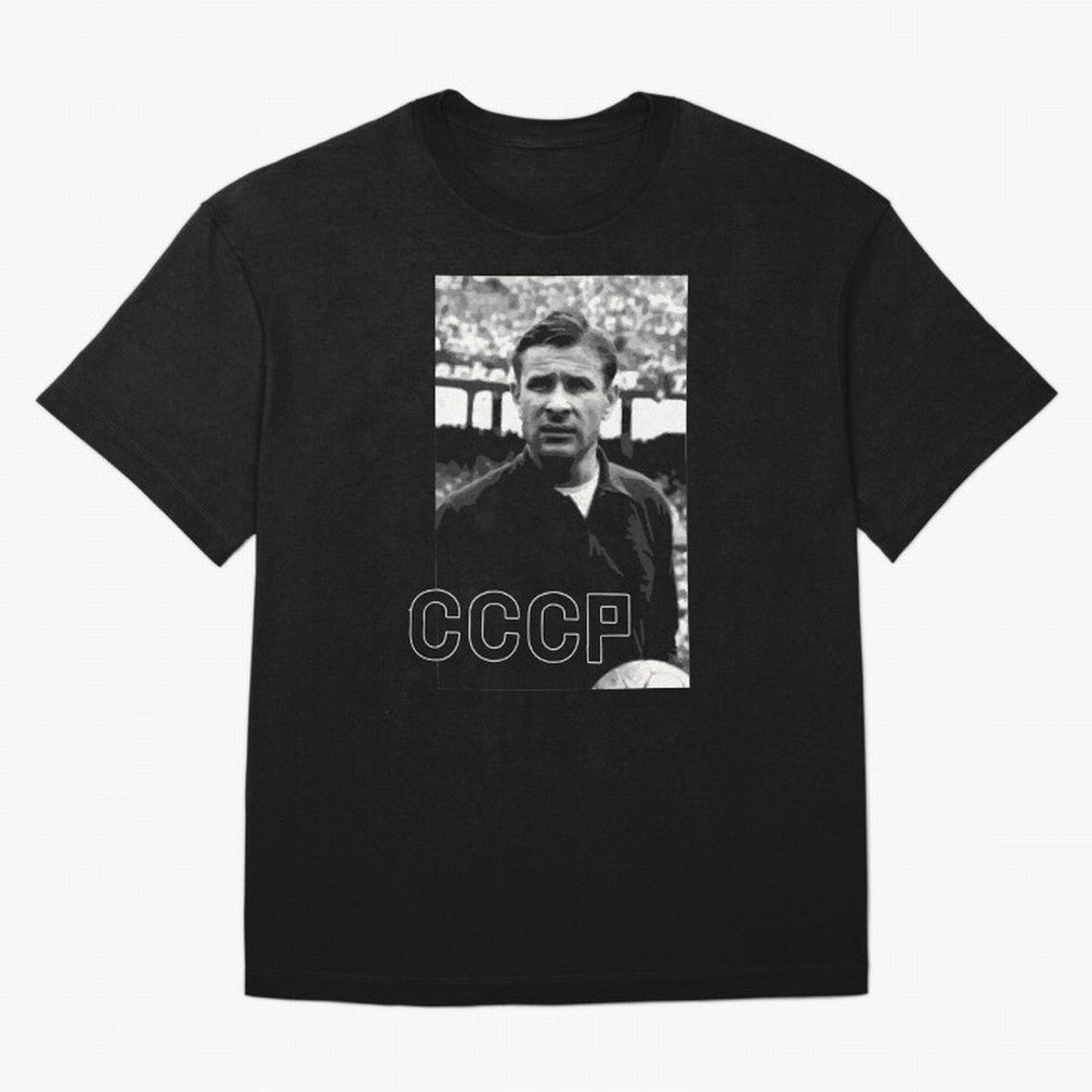 Lev Yashin Football Legends1 Oversized T-Shirt Create FIFA World Cup 2026 USA Canada Mexico Spirit, Celebrating England, Mbappe and Neymar, Fan Favorite Moments, National Team Passion, Big Match Drama and Soccer History; Created for Match Day