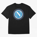 NAPOLI Oversized T-Shirt Cheer for FIFA World Cup 2026 Spirit, Highlighting England, Messi, CR7 and Mbappe, Championship Spirit, Famous Goals, Roaring Crowds and International Football Unity; Perfect for Supporters Who Want Bold Football Energy,