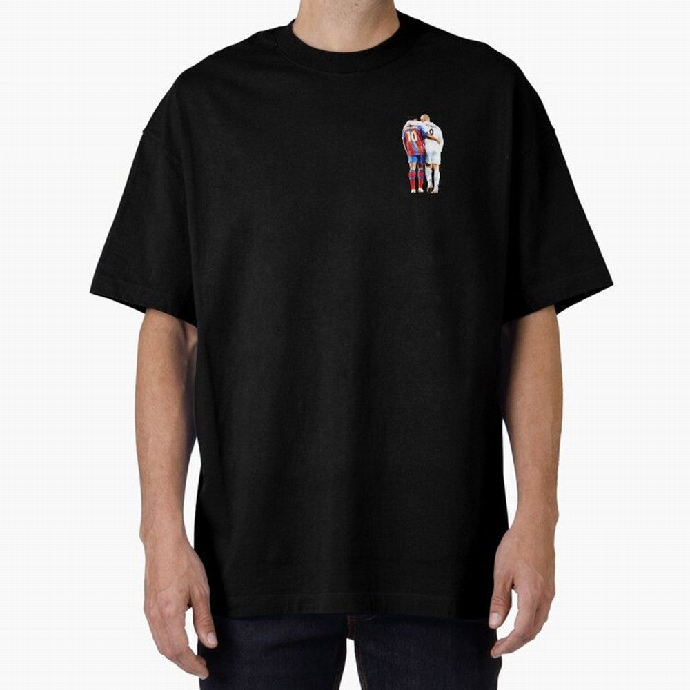 Ronaldinho and R9 Ronaldo Oversized T-Shirt Mark Match Day Hype around FIFA World Cup 2026 Group Stage, Haaland, Spain, Stadium Memories, Football Loyalty, International Chants and Championship Tradition; Built for Supporters Chasing Trophy Dreams,